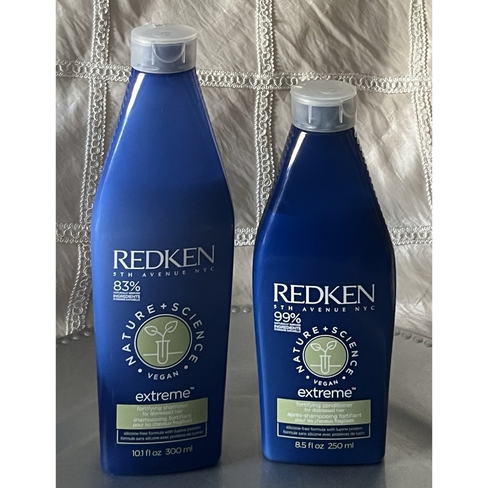 Redken Nature + Science Extreme Prof Hair Shampoo Conditioner Set 10.1/8.5oz New